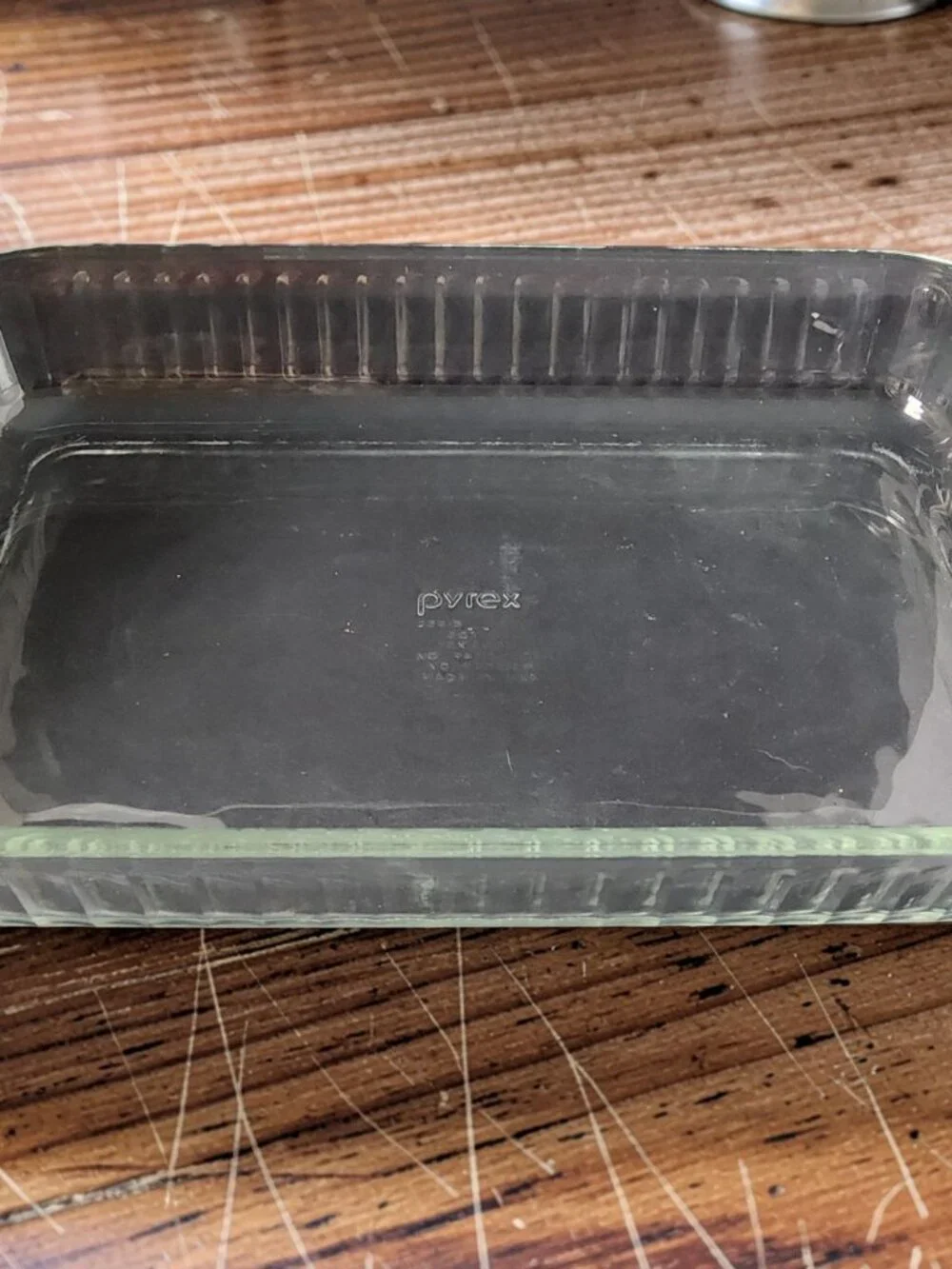Vintage Pyrex 3qt Clear 13